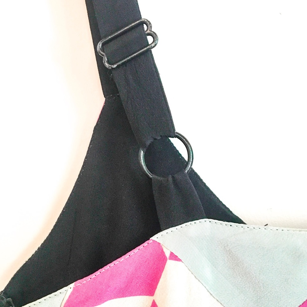 ANTHROPOLOGIE Silk Patchwork Top - Picture 4 of 4